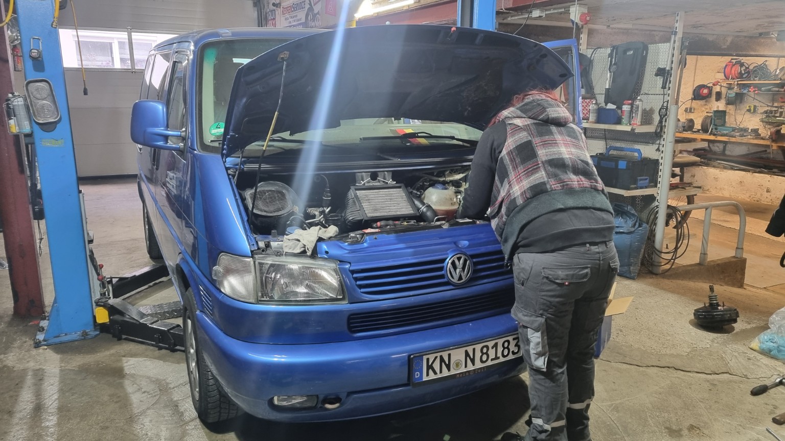 VW T4 Projektfoto
