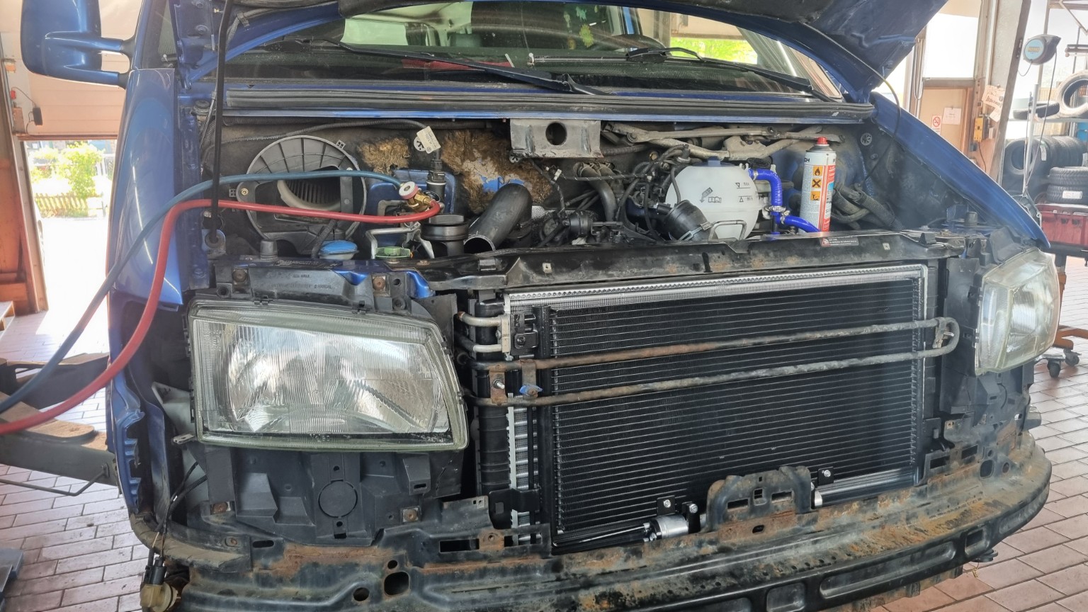 Kühlerpaket des VW T4