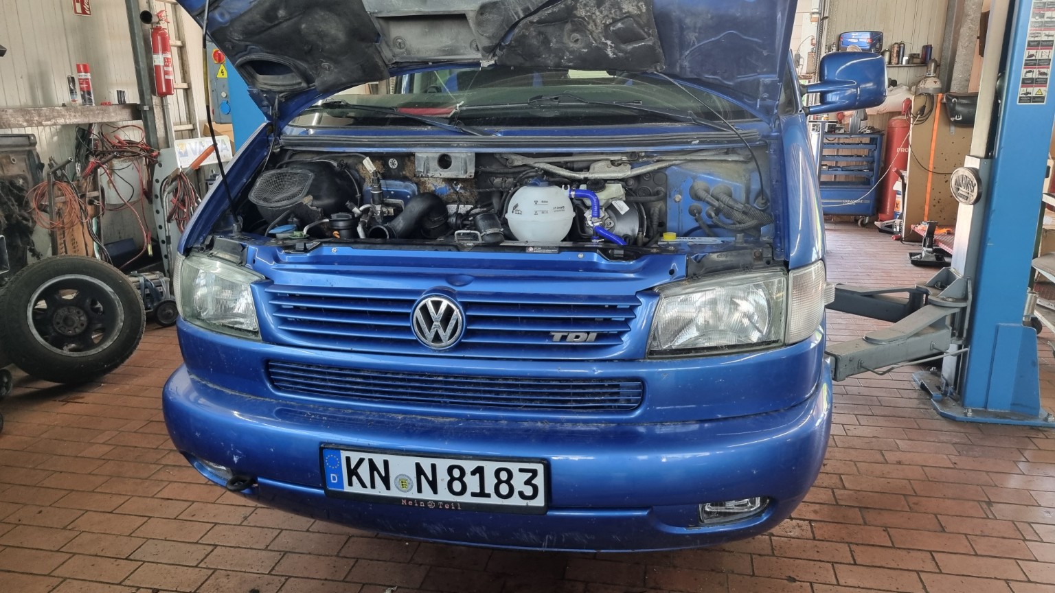 VW T4 Projektfoto