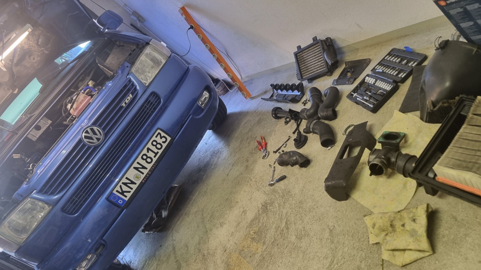 VW T4 Projektfoto