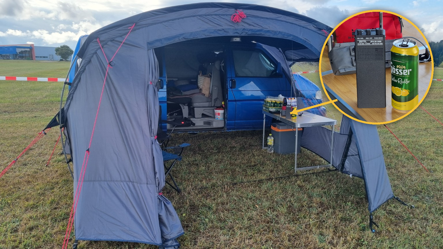 Erstes Camping mit der ZETTL