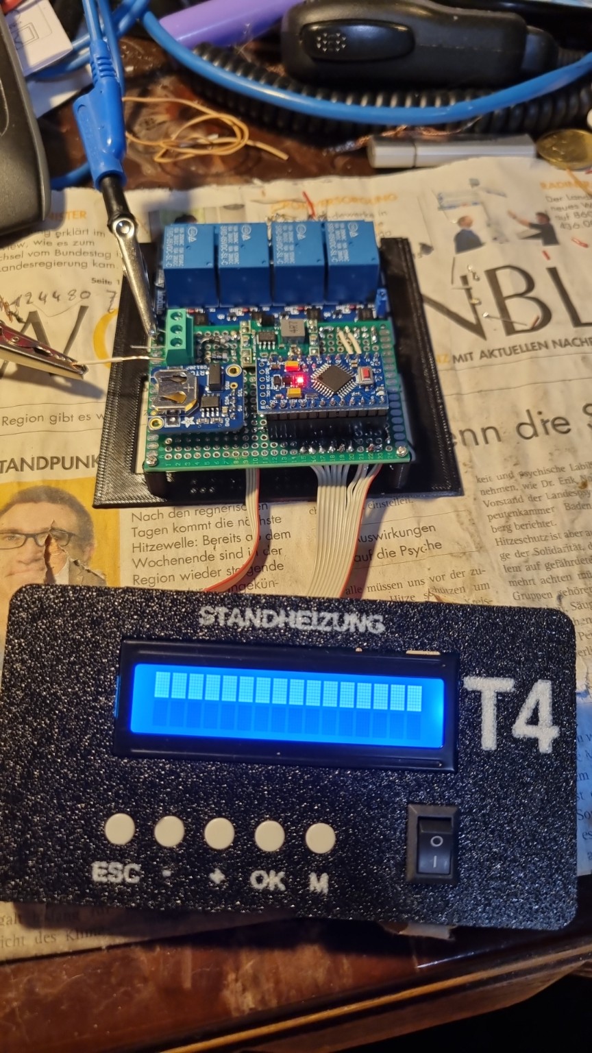Elektronik der Standheizungssteuerung