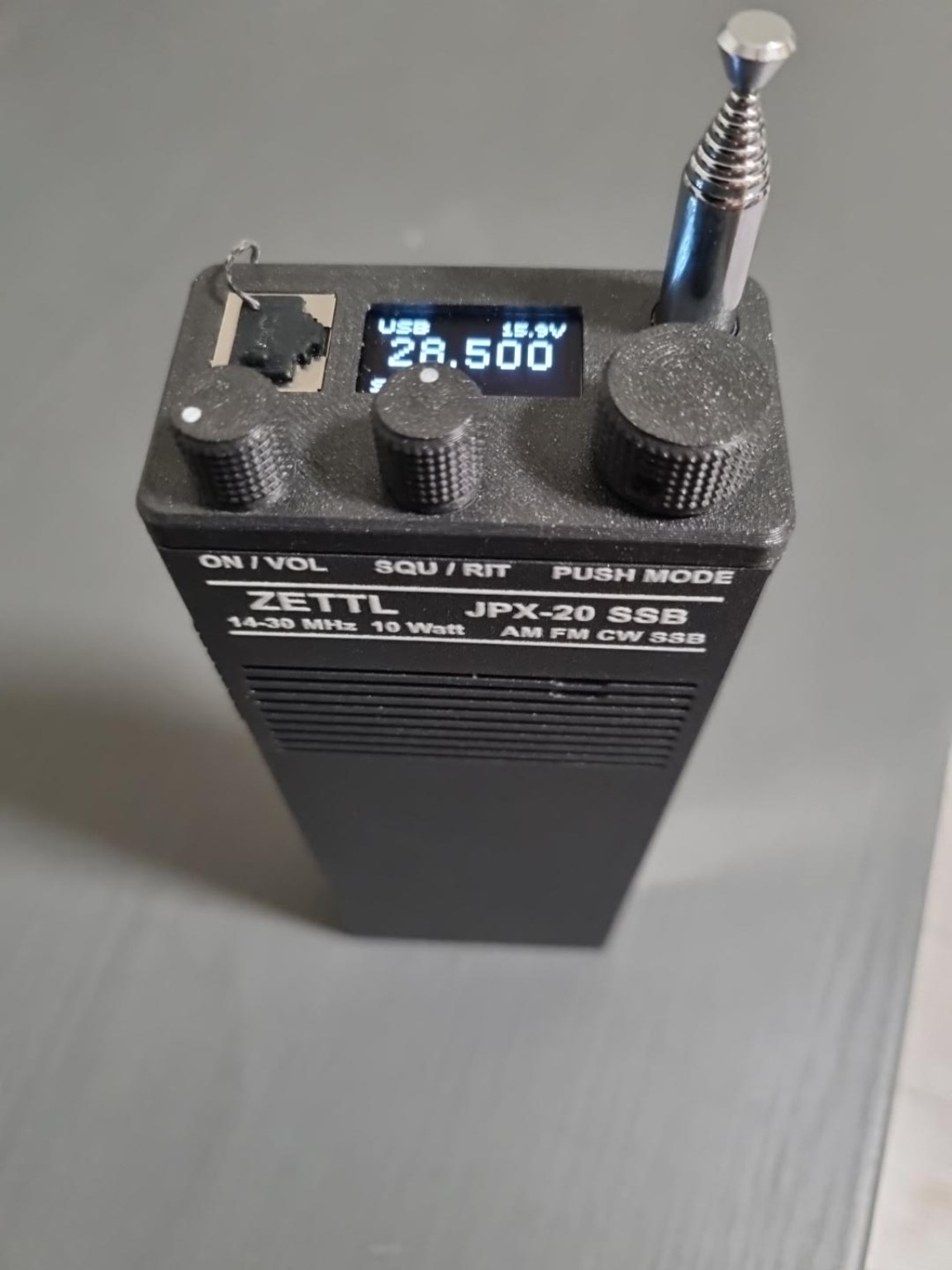 ZETTL JPX-20 SSB von oben